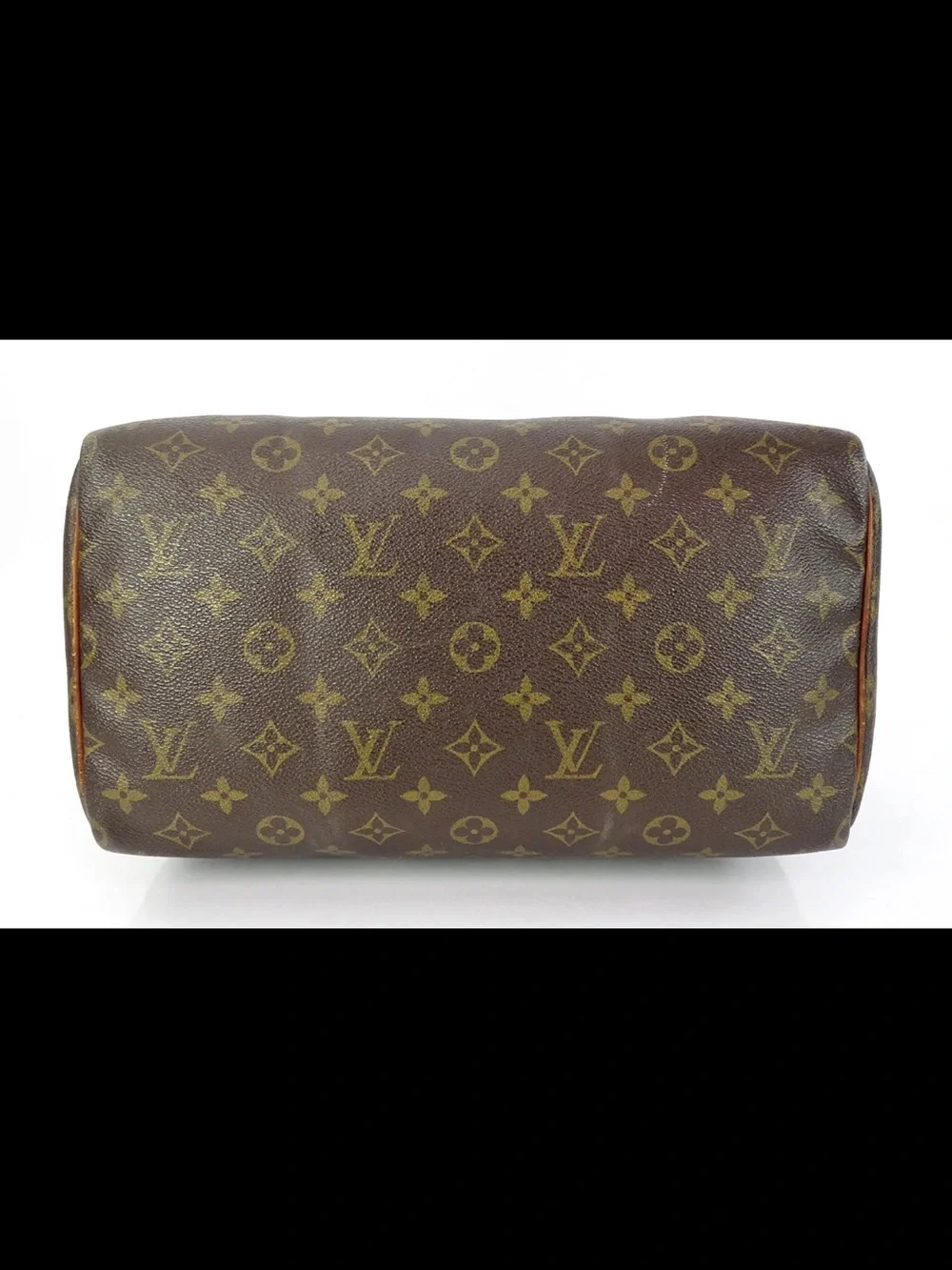 Louis Vuitton Monogram Canvas Satchel in Brown and Tan
